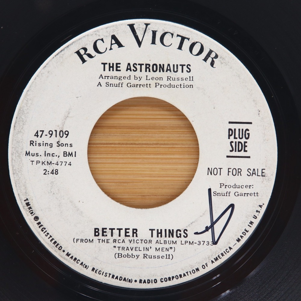 THE ASTRONAUTS - BETTER THINGS / I KNOW YOU RIDER - ROCK 45 PROMO RCA